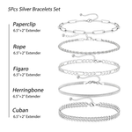 Load image into Gallery viewer, 5pc Classic Bracelets Stack
