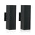 Weatherproof Black Aluminum 2-Pack Modern Outdoor Wall Sconce