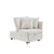 4 in 1 Beige Multifunctional Sofa Bed with Adjustable Backrest