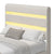 King Size Hydraulic Beige Velvet Upholstered Bed With Storage and LED Lighting