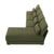 Meknes L-Shape Sofa in Green