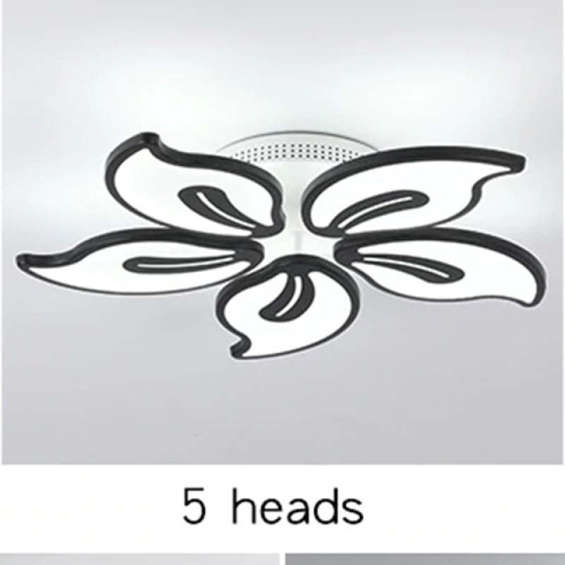 Flower-Inspired Ceiling Light with Adjustable Brightness