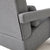 Modern Dark Gray Upholstered Accent Chair