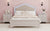 Cream Gray Queen 3-Piece Bedroom Set with Hidden LED Lighting