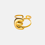 Load image into Gallery viewer, Puffy Letter Ring
