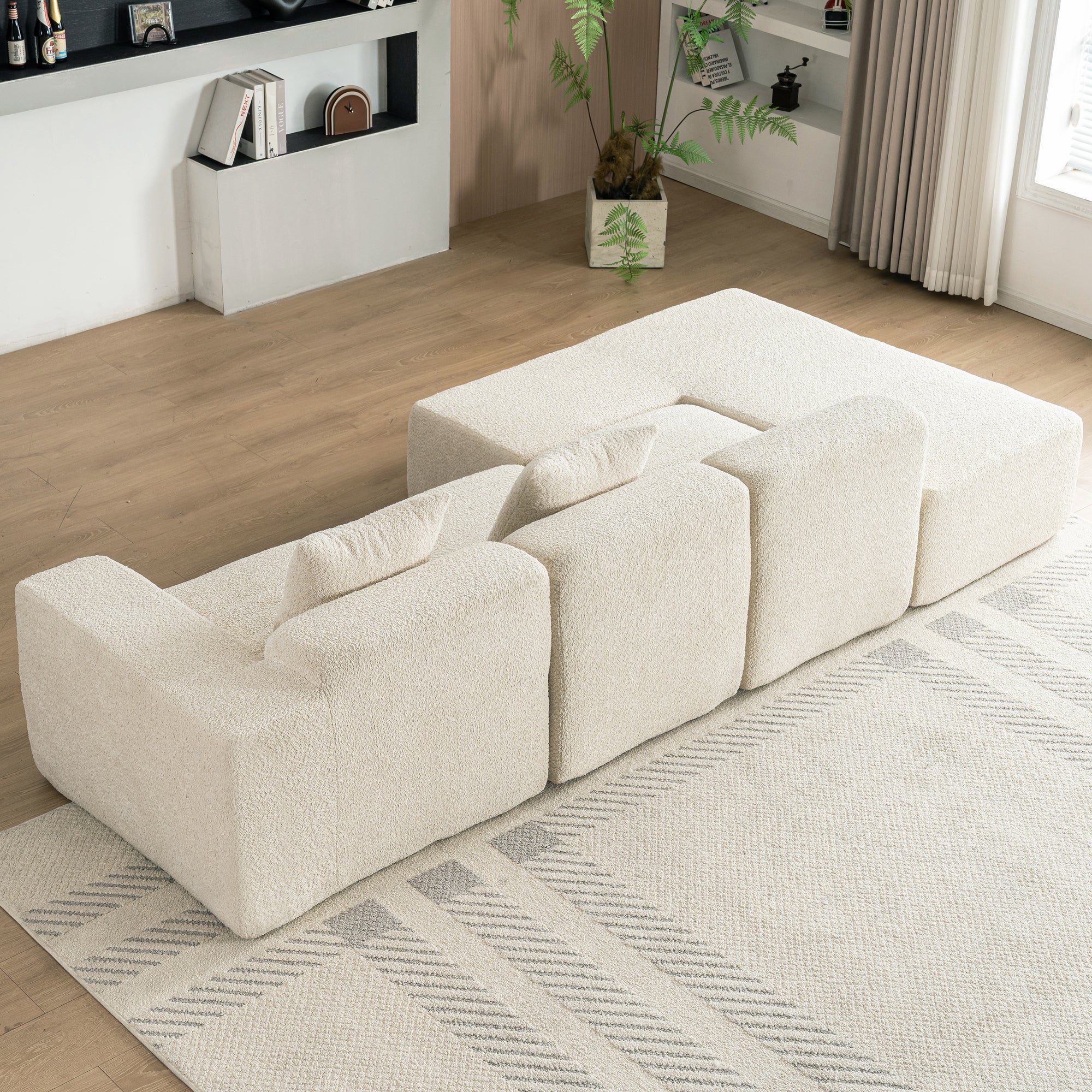 Chamonix Modular Sectional Sofa in Beige