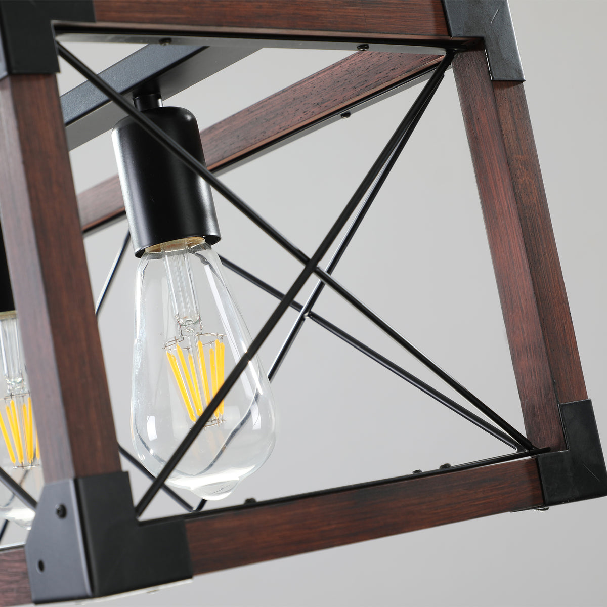 Rustic Kitchen Island Farmhouse Pendant Light