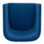 Blue Swivel Accent Chair with Fabric Upholstery