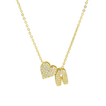 Load image into Gallery viewer, Elegant Statement Love Letter Initial Necklace
