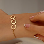 Load image into Gallery viewer, Timeless Disc Tag Bracelet
