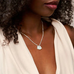 Load image into Gallery viewer, Timeless Birthstone &amp; Initial Satellite Necklace
