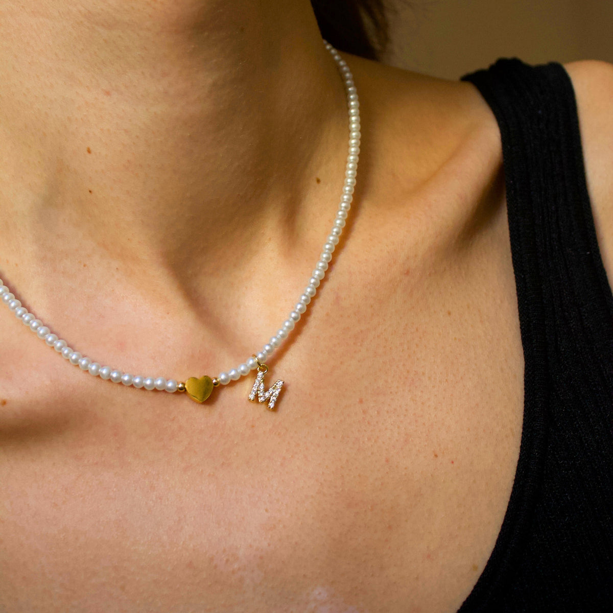 Marciella letter choker