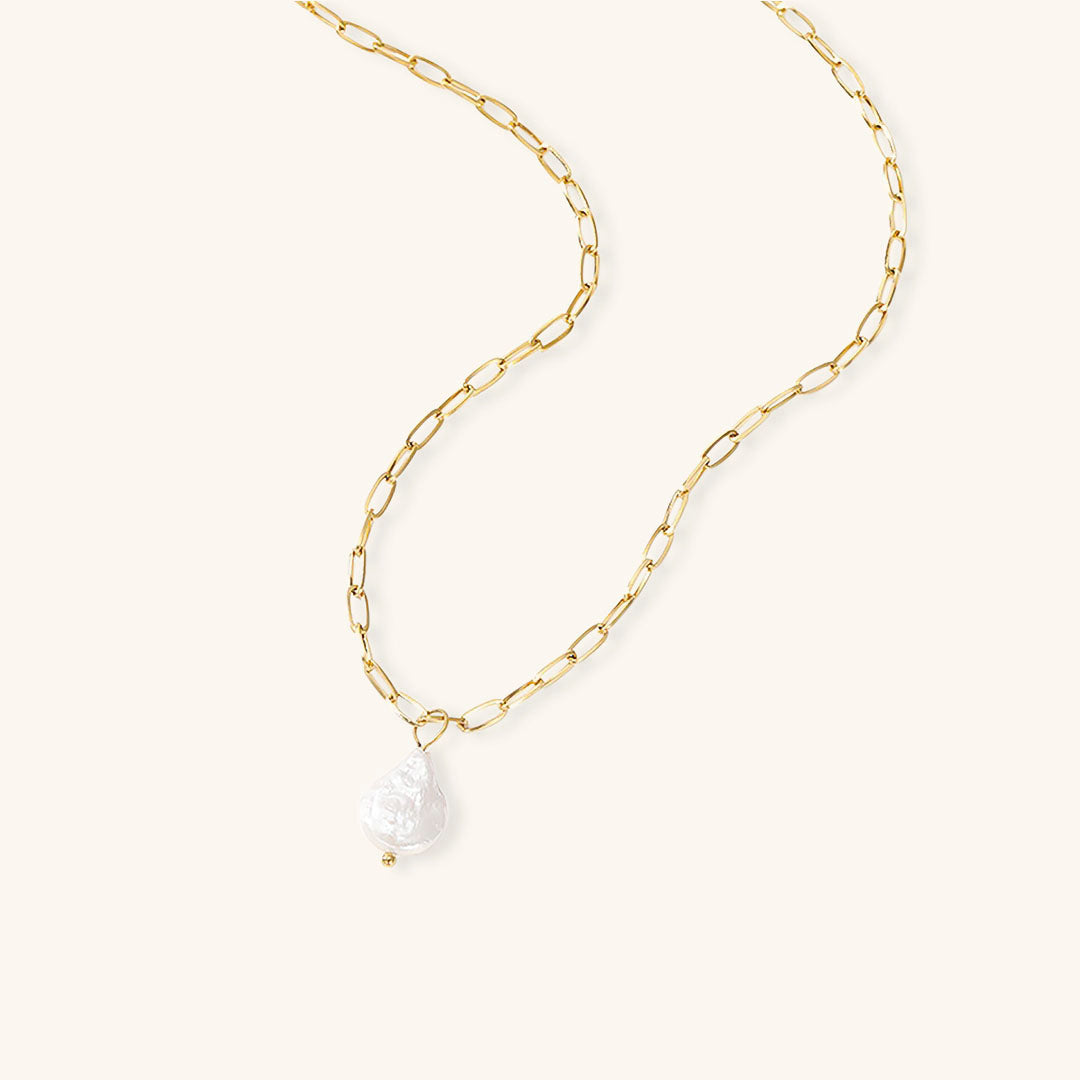 Angelika Pearl Chain Necklace