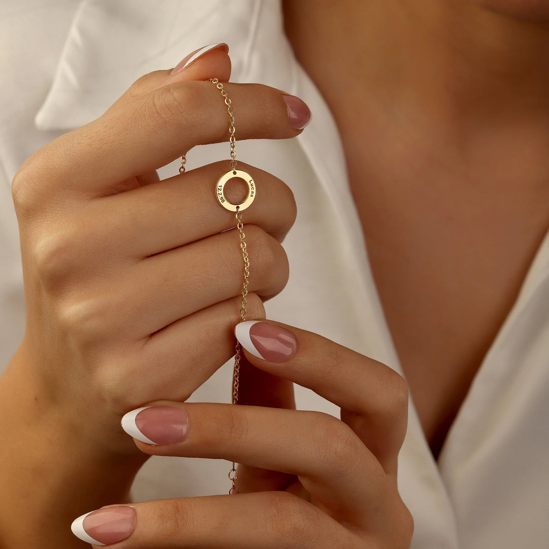Timeless Disc Tag Bracelet