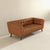 Ellis 84" Cognac Leather Sofa