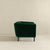 Luxury Dark Green Velvet Lounge Chair for Stylish Living Spaces