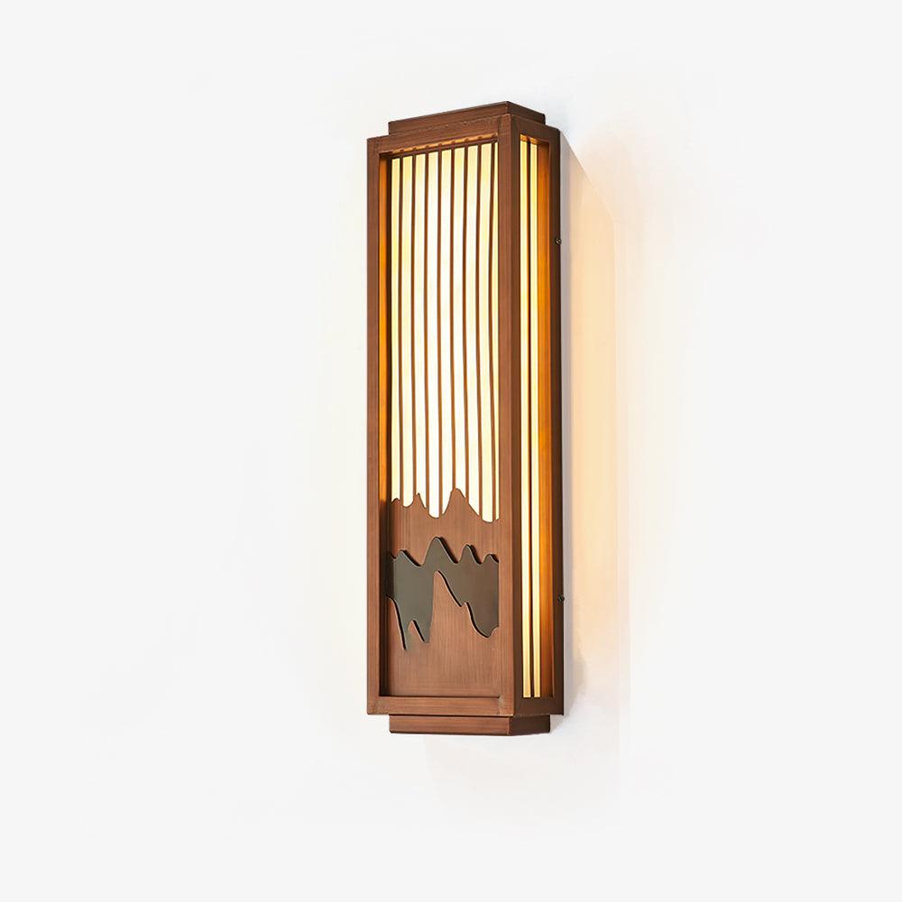 Sleek Weather Resistant Contemporary Wall Light