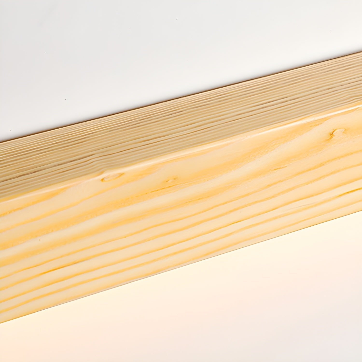 Slim Linear Wood Nordic Inspired Wall Light