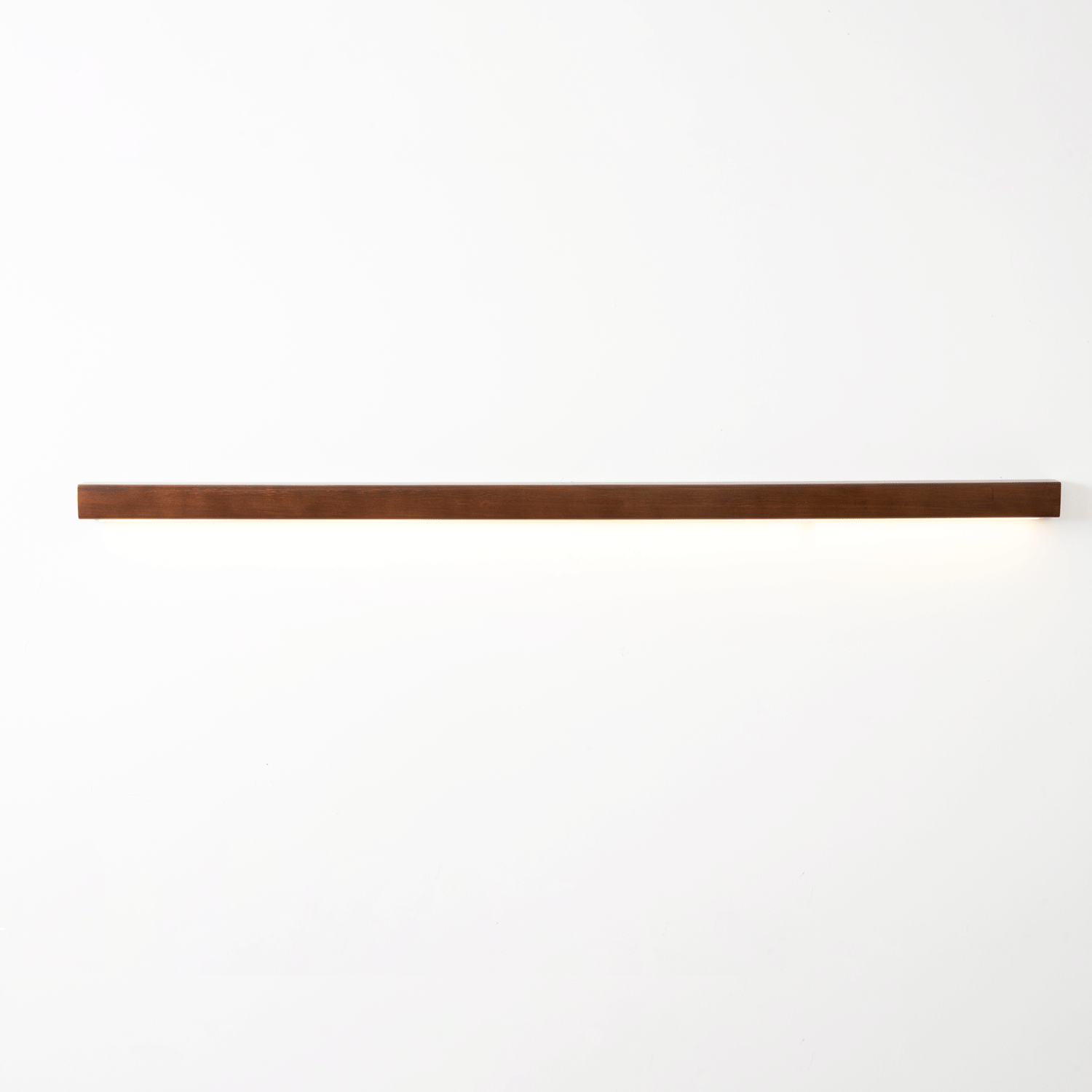 Slim Linear Wood Nordic Inspired Wall Light