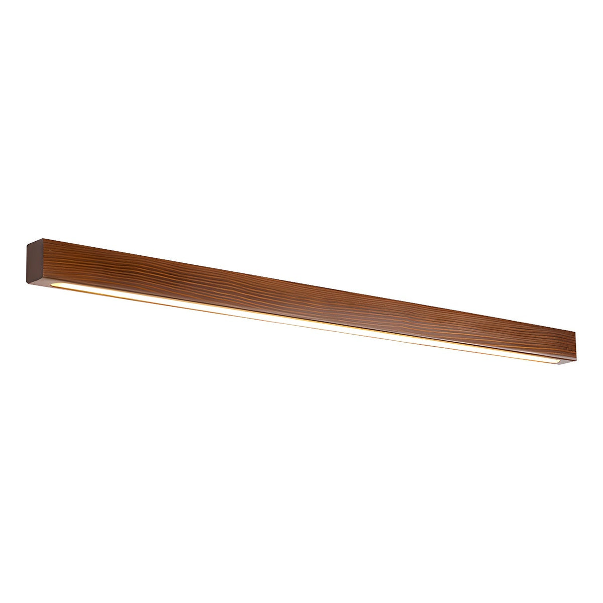 Slim Linear Wood Nordic Inspired Wall Light