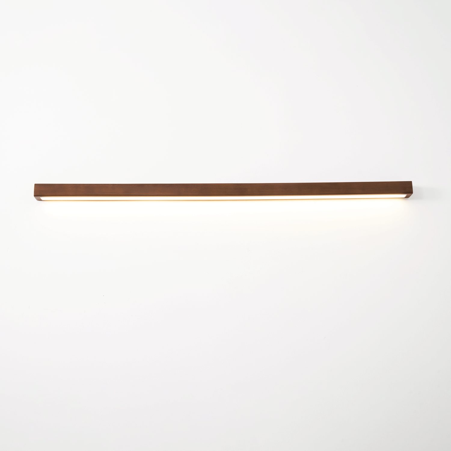 Slim Linear Wood Nordic Inspired Wall Light