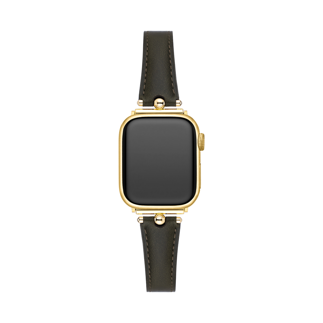Luxury Genuine Leather Apple Watch Bands for Women