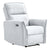 Luxury Grey Suede Recliner Chair for Elegant Living Spaces