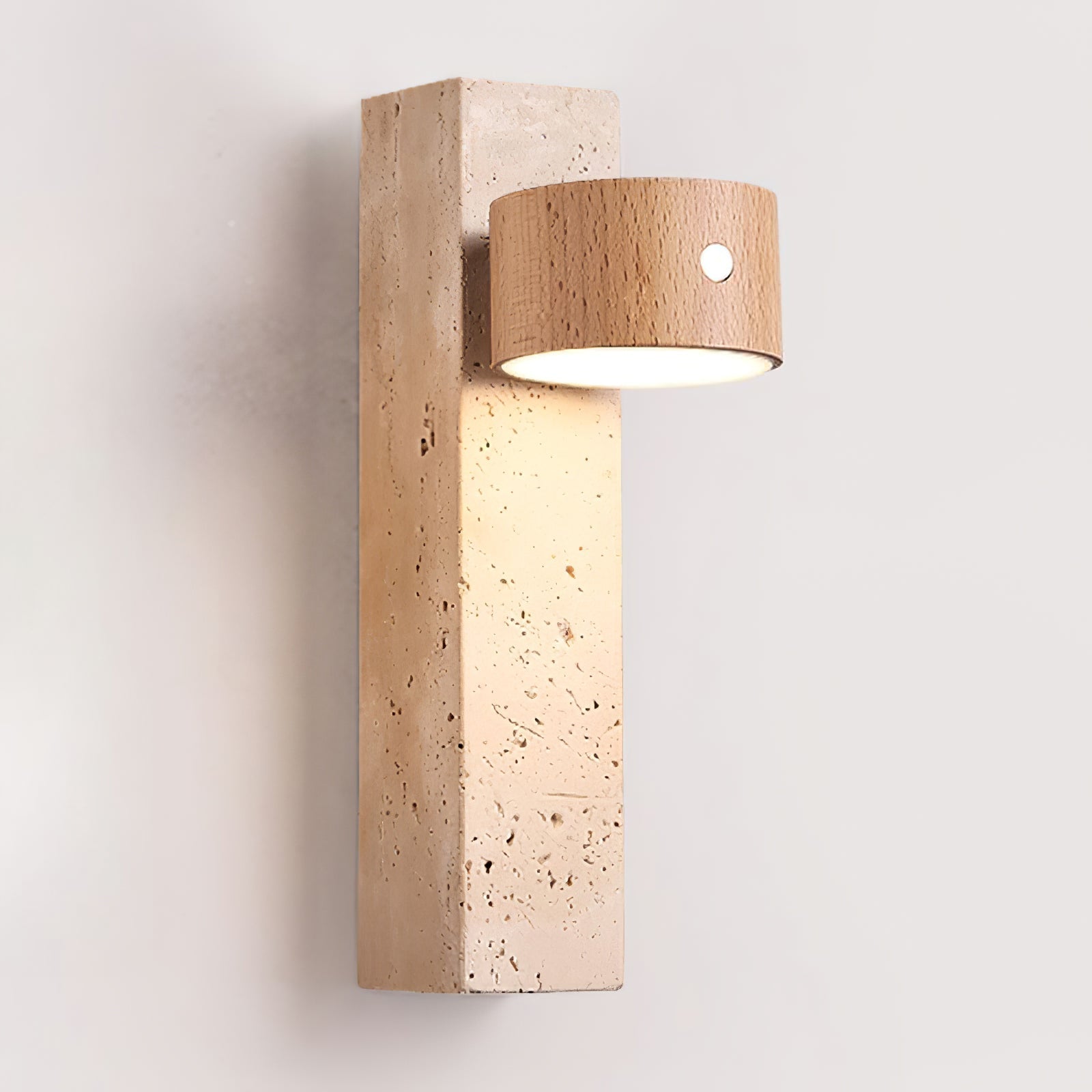 Wood Nordic Inspired Adjustable Wall Light