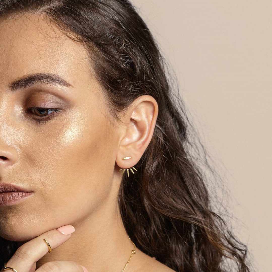 Spike Stud Earrings Minimalist Earrings