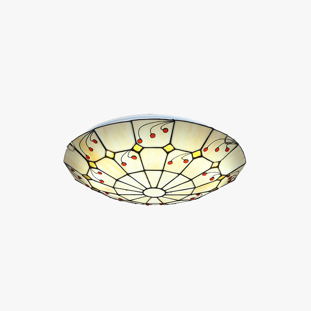 Modern White Flush Mount Ceiling Light