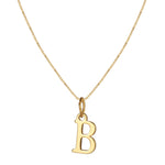 Load image into Gallery viewer, 14k Sleek Serif Initial Necklace
