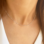 Load image into Gallery viewer, Satellite Choker Necklace Gold Luxury Chain

