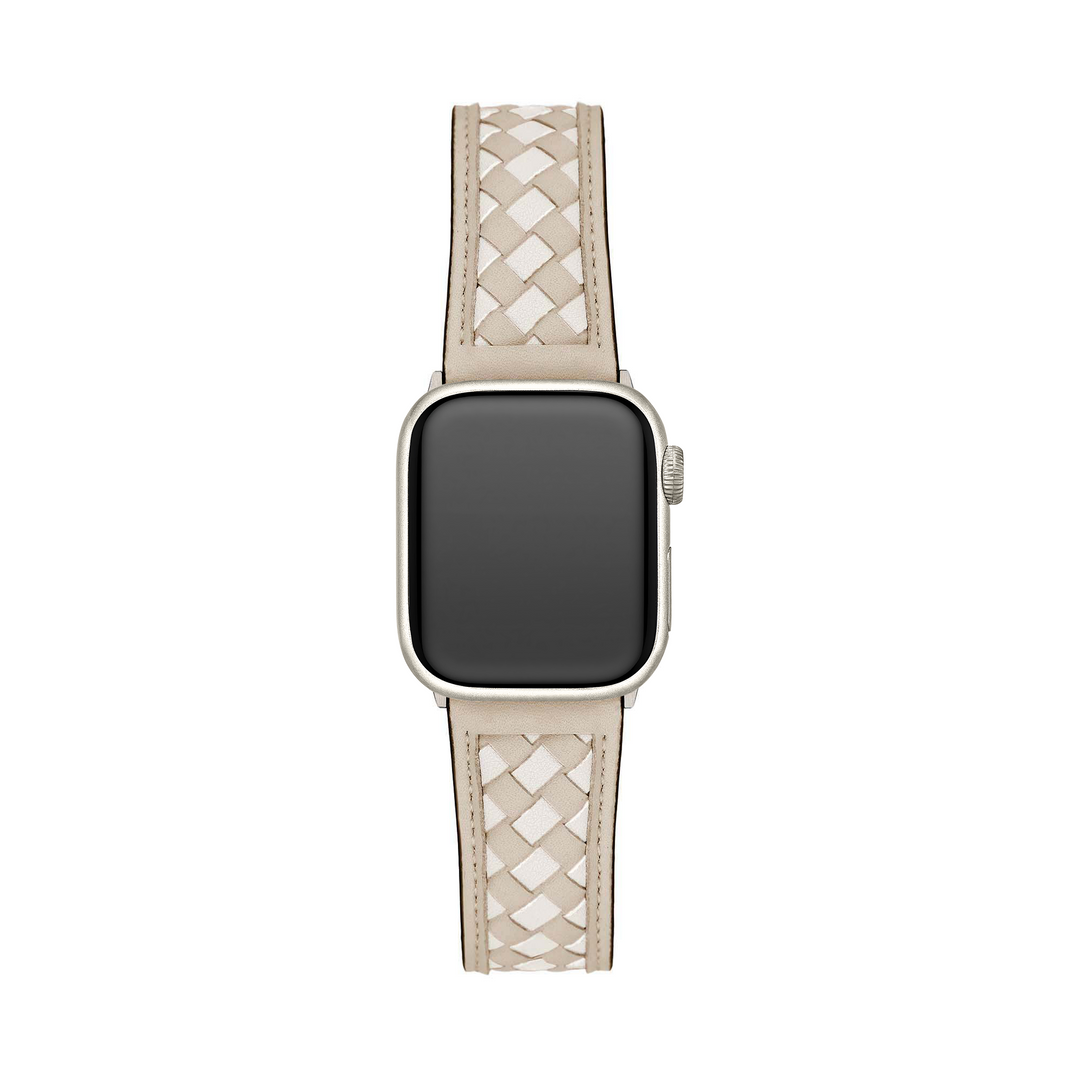 Classic Leather Braided Apple Watch Bands for Women