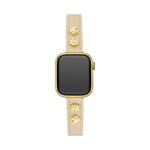 Load image into Gallery viewer, Sleek Leather Daisy Apple Watch Bands for Women
