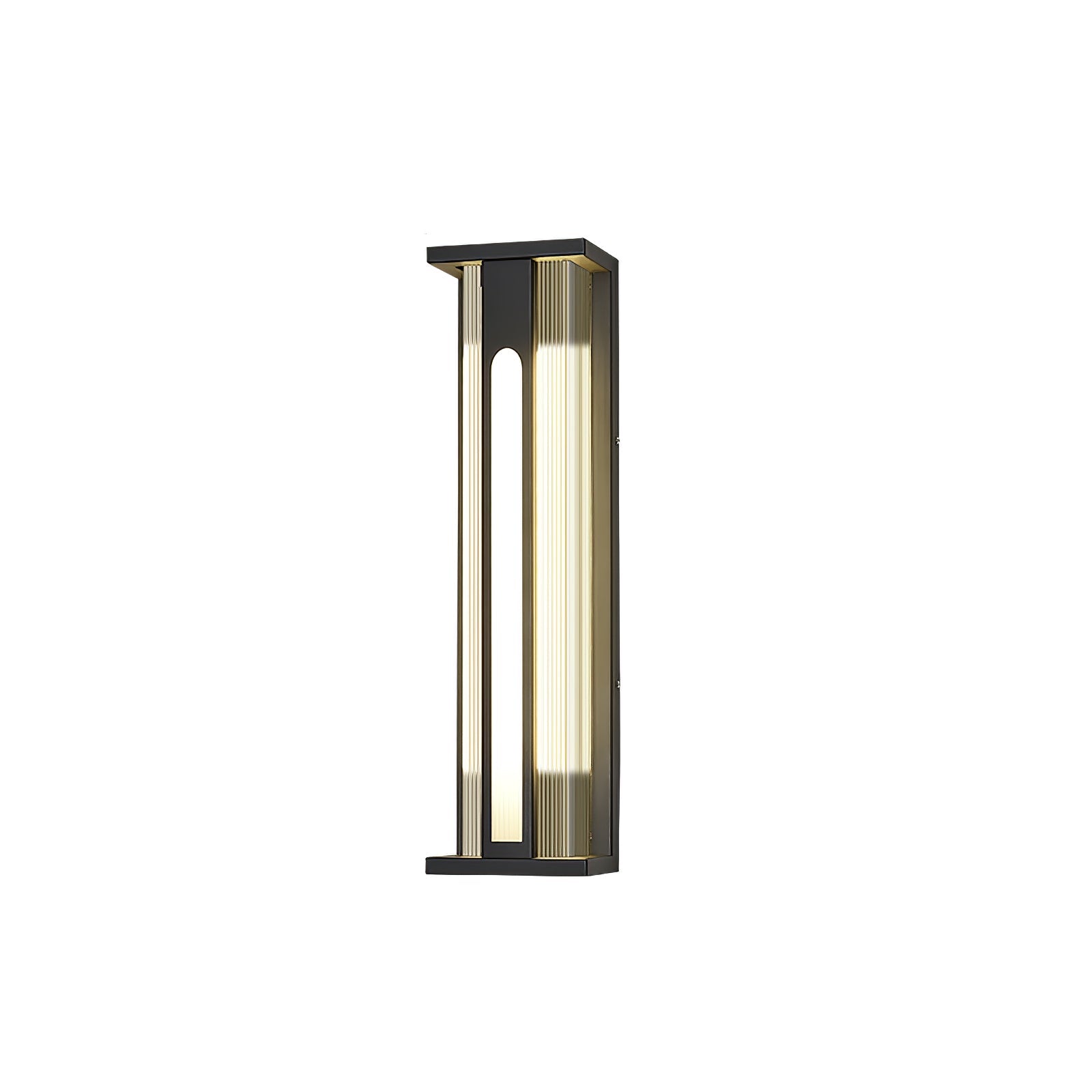 Brushed Stainless Steel Contemporary Wall Lamp