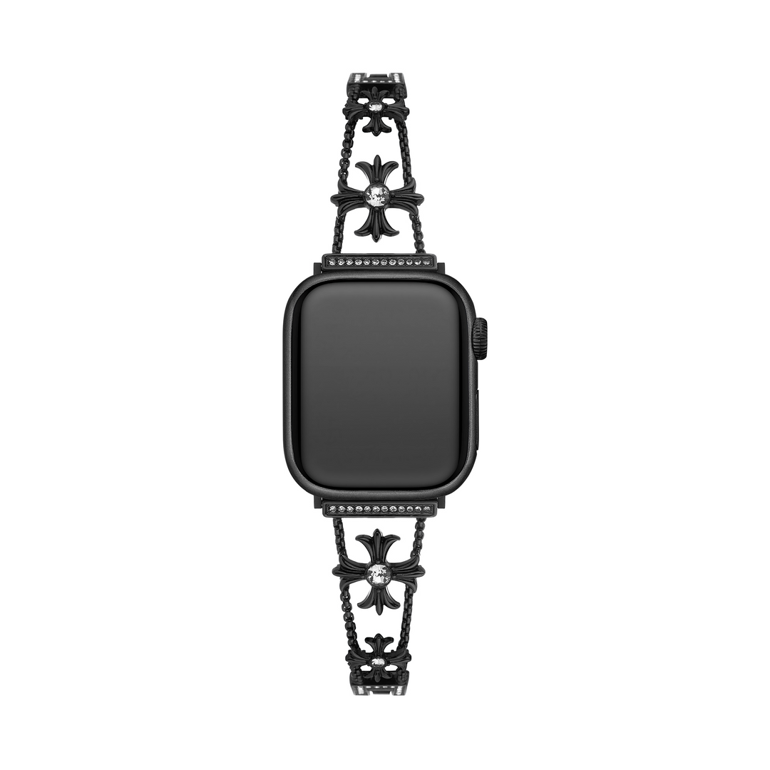 Sleek Rhinestone Apple Watch Bands for Women