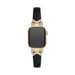 Load image into Gallery viewer, Sleek Leather Crystal Apple Watch Bands for Women
