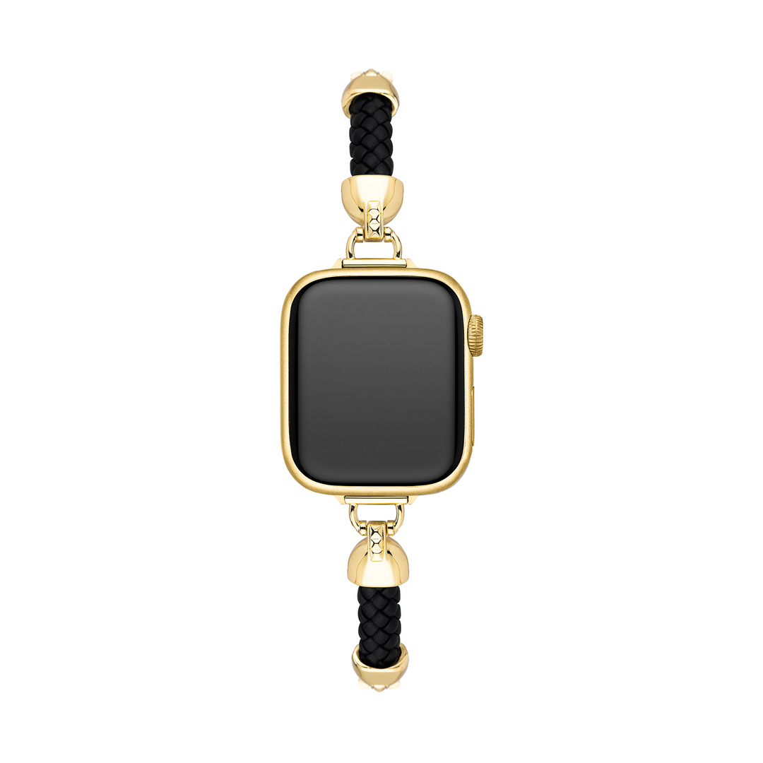 Sleek Metal Woven Apple Watch Bands for Women