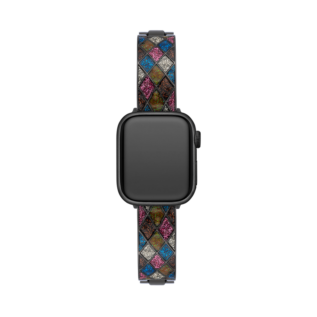 Dazzling Lattice Apple Watch Bands for Women