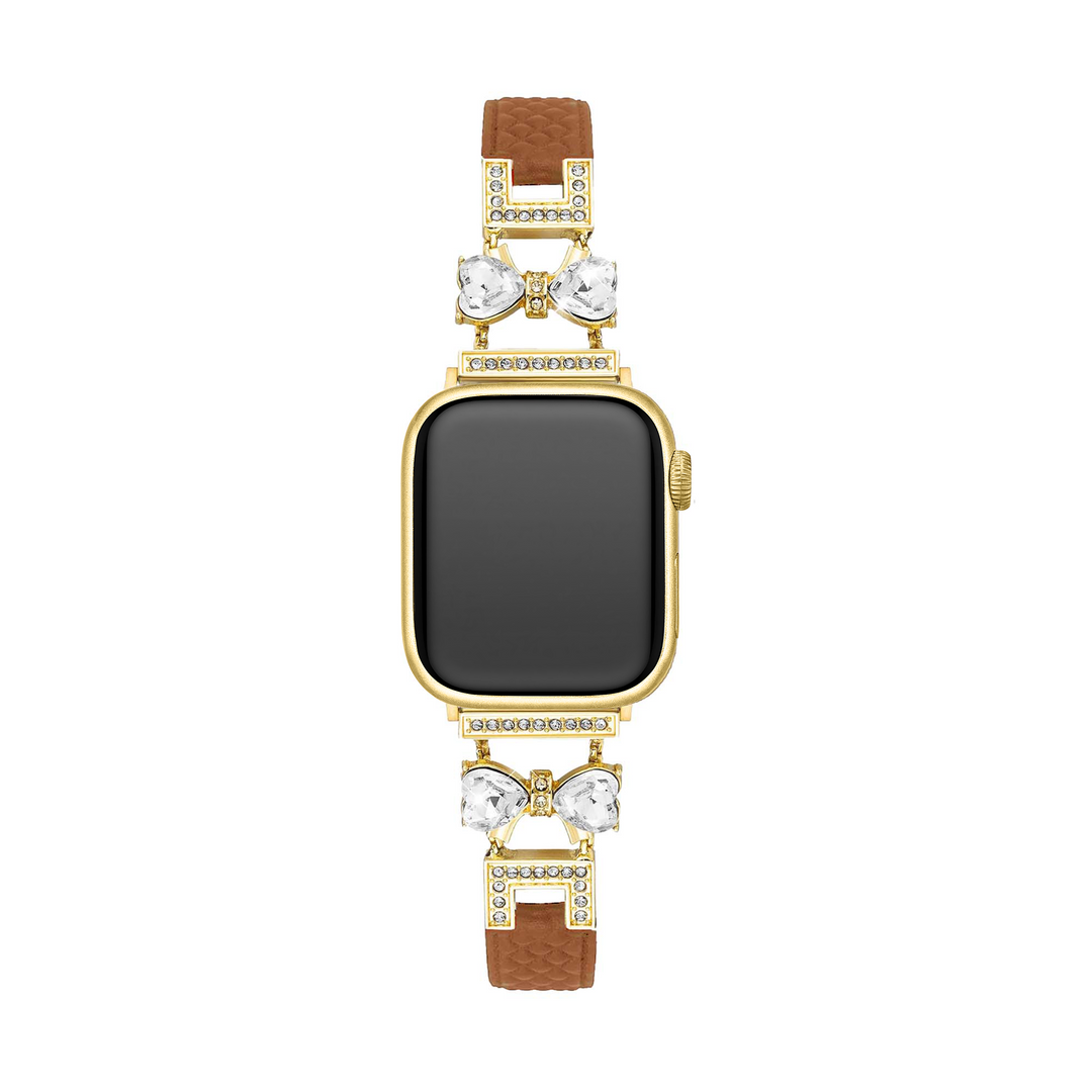 Luxury Leather Apple Watch Bands for Women