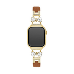 Load image into Gallery viewer, Luxury Leather Apple Watch Bands for Women
