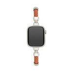 Load image into Gallery viewer, Sleek Metal Woven Apple Watch Bands for Women
