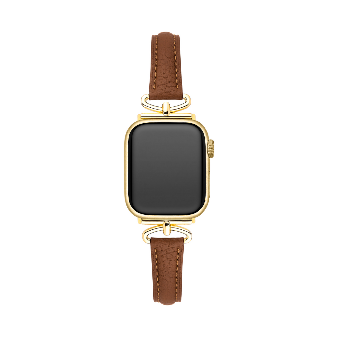 Sleek Leather Apple Watch Bands for Women