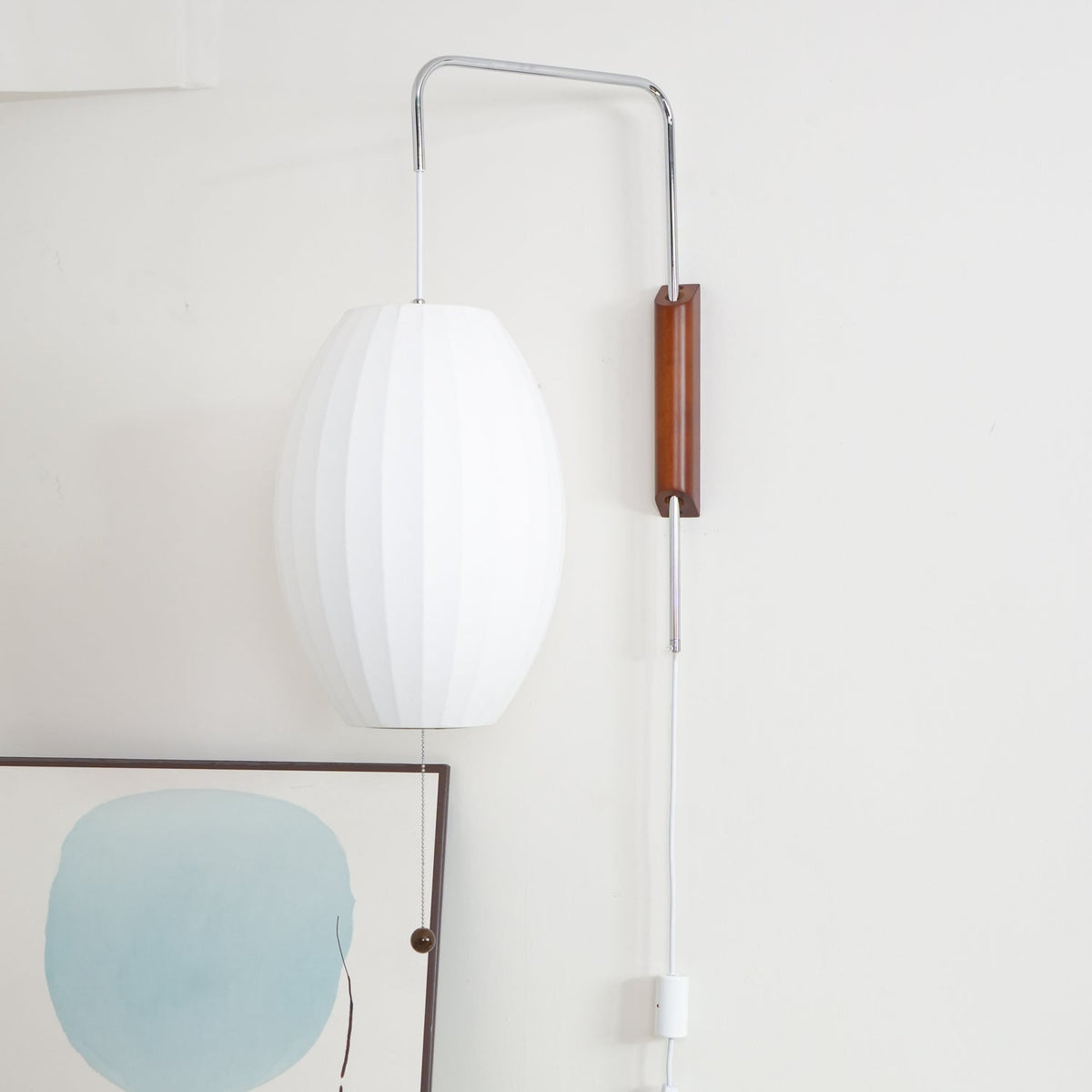 Spherical Contemporary Wall Sconce Swivel Arm