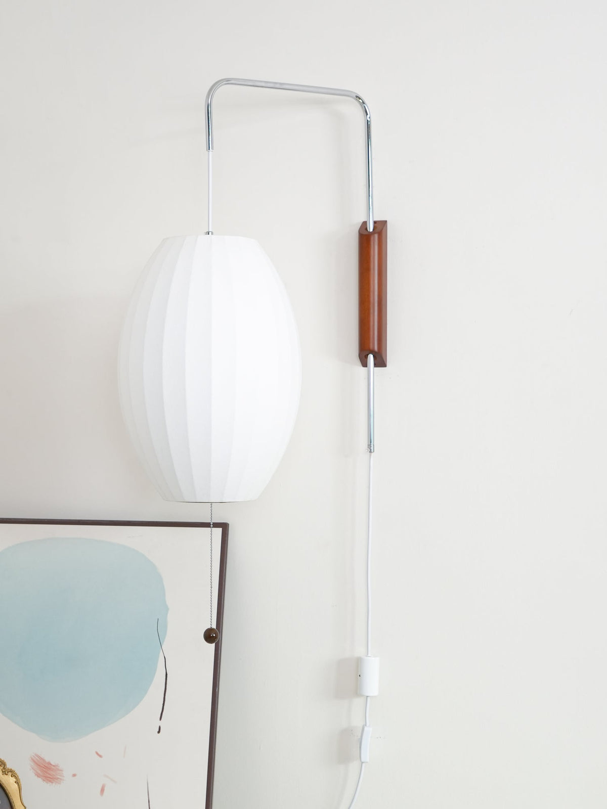 Spherical Contemporary Wall Sconce Swivel Arm
