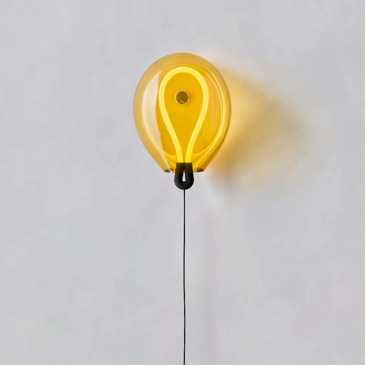 Delicate Bubble Glass Contemporary Wall Light