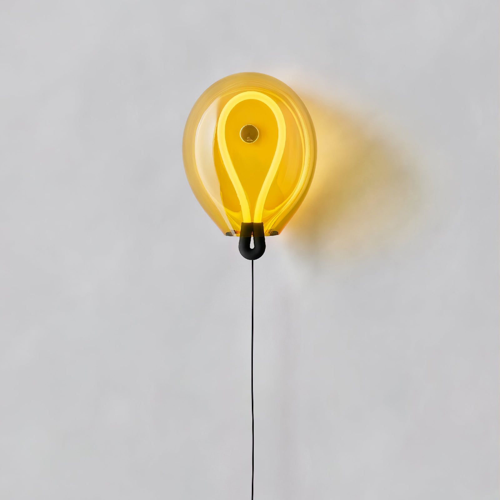 Delicate Bubble Glass Contemporary Wall Light