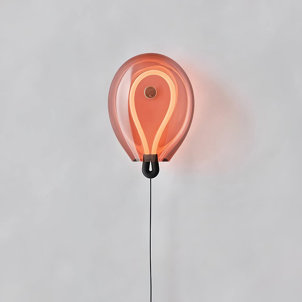 Delicate Bubble Glass Contemporary Wall Light