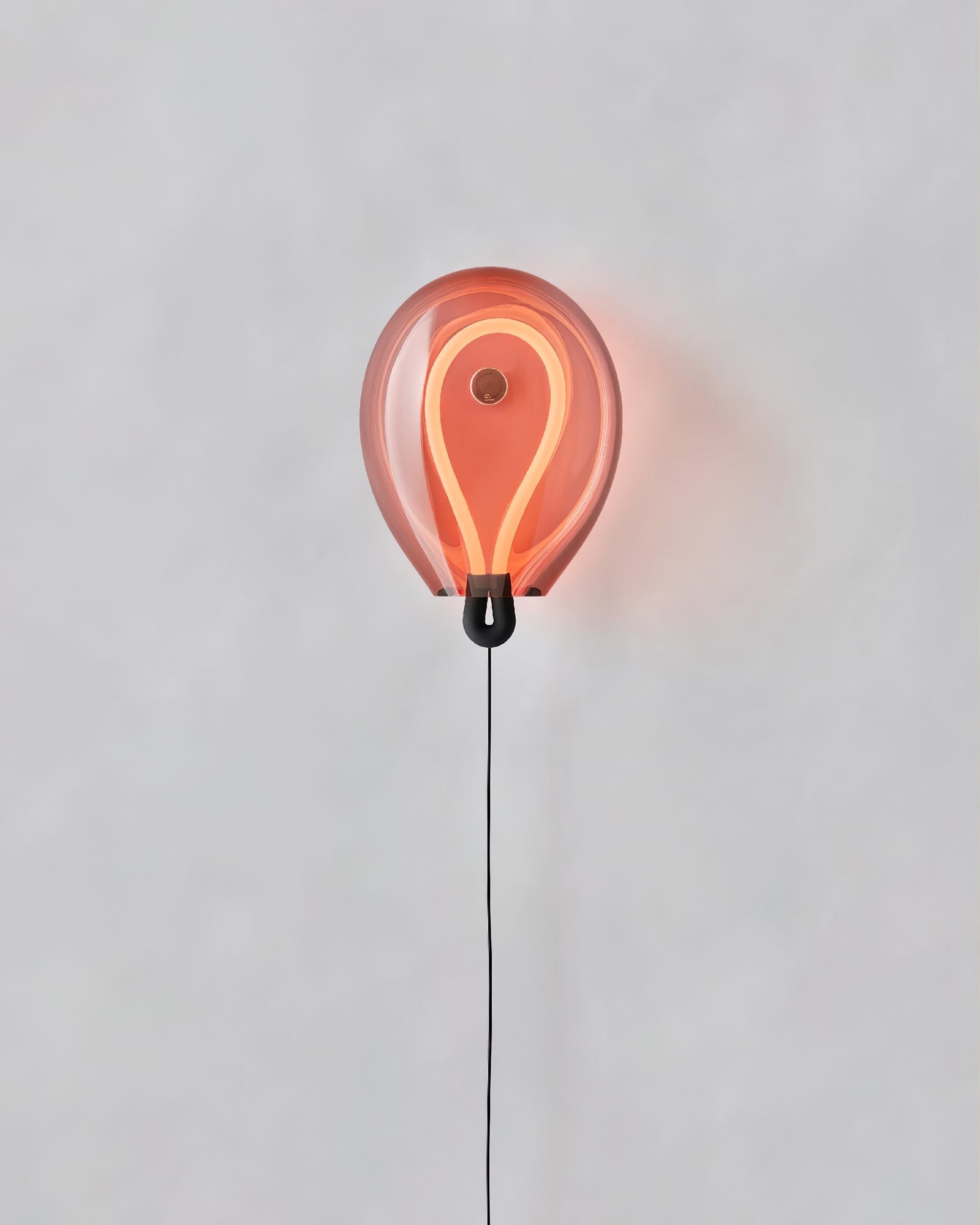 Delicate Bubble Glass Contemporary Wall Light