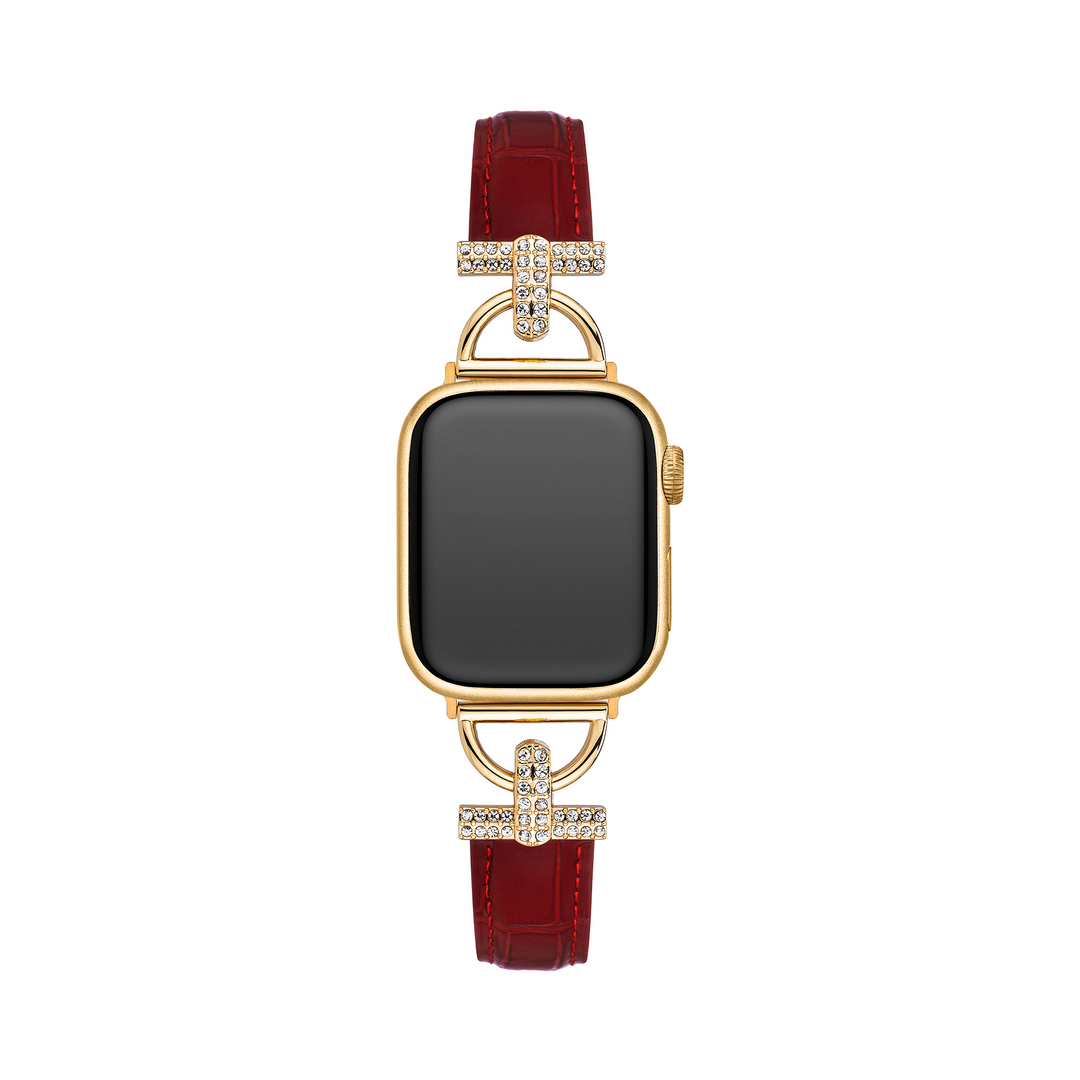 Elegant Rhinestone Apple Watch Bands for Women